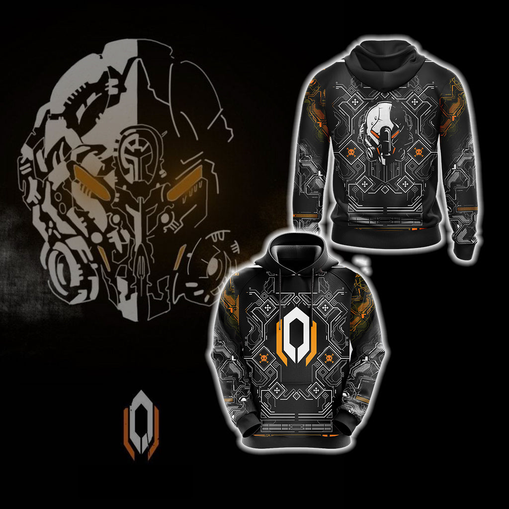 Mass Effect - Cerberus Humanity First Unisex 3D T-shirt Hoodie S