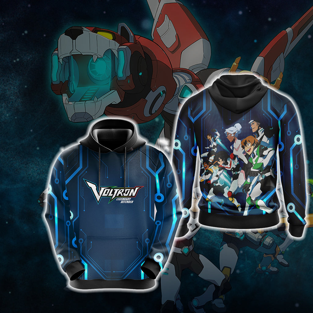 Voltron New Style Unisex 3D T-shirt Hoodie S