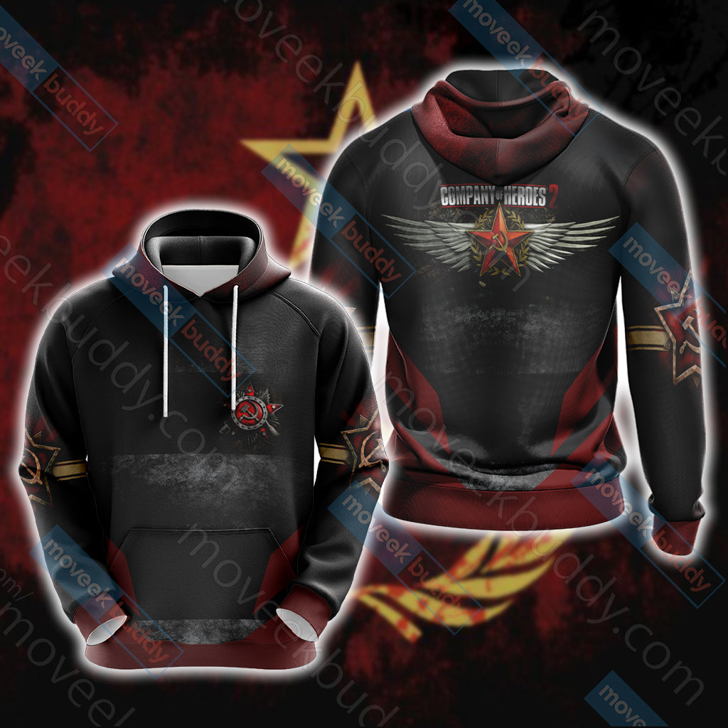 Company of Heroes 2 Unisex 3D T-shirt Hoodie S