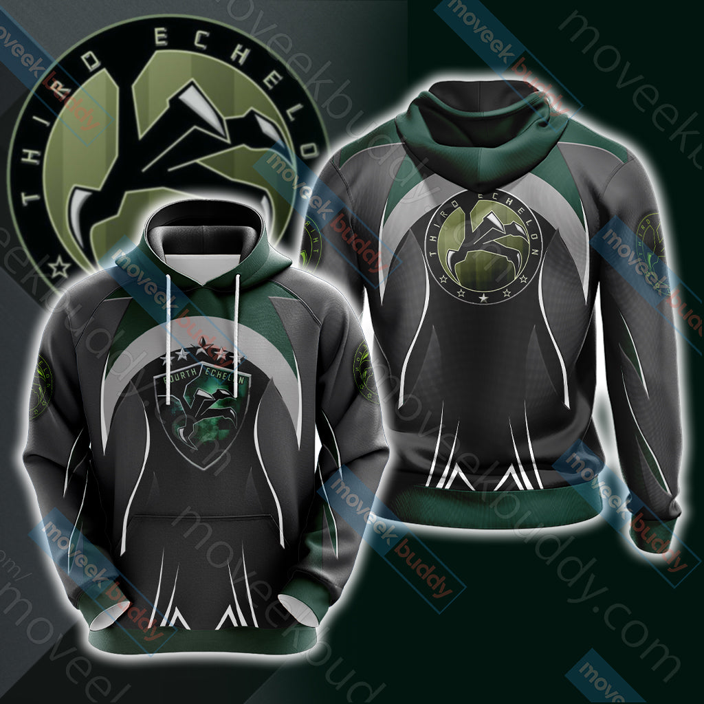 Tom Clancy's Splinter Cell: Conviction - Third Echelon Unisex 3D T-shirt Hoodie S