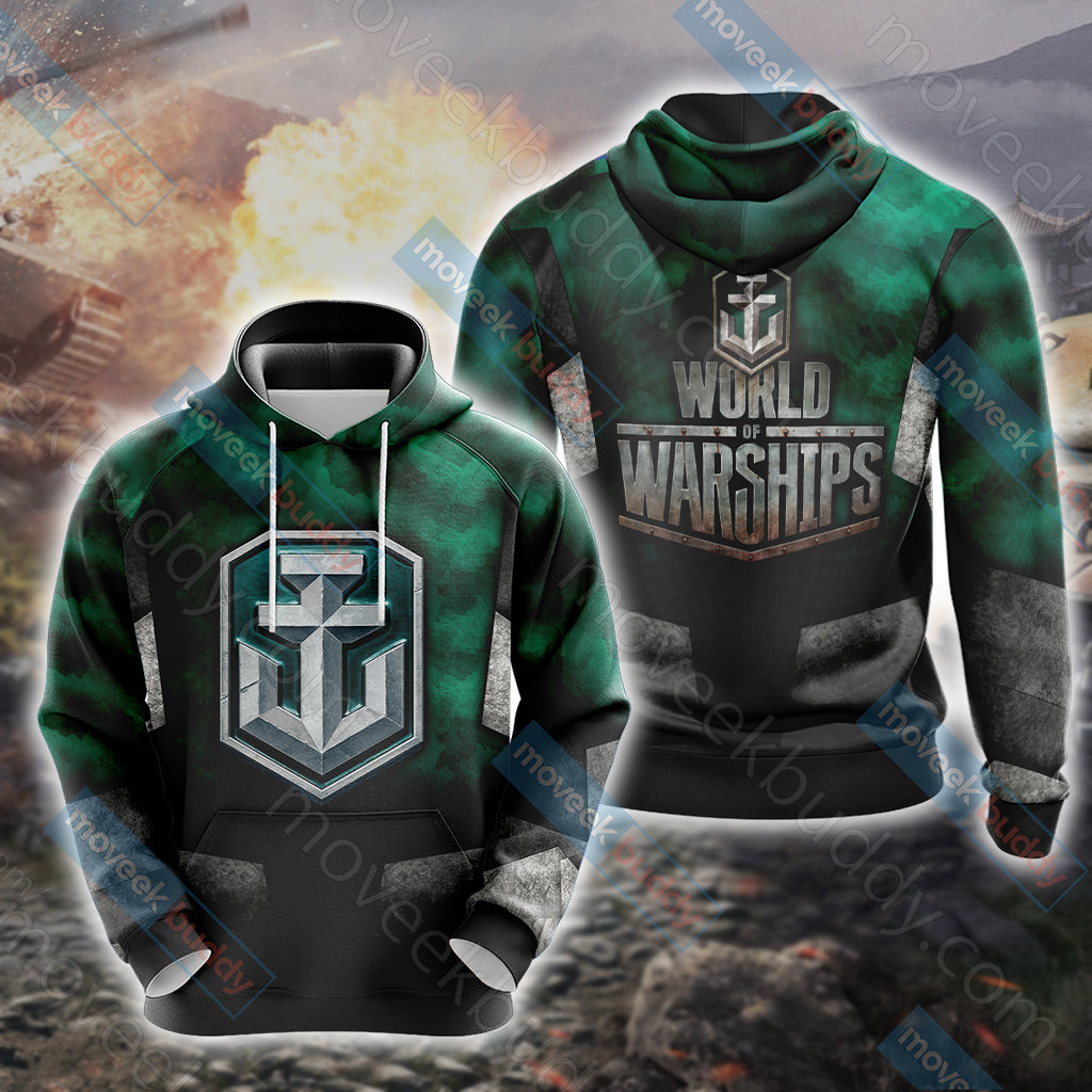 World of Warships Unisex 3D T-shirt Hoodie S