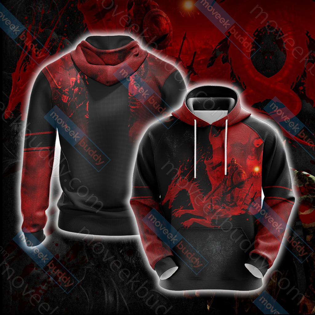 Dragon Age Origins Unisex 3D T-shirt Hoodie S