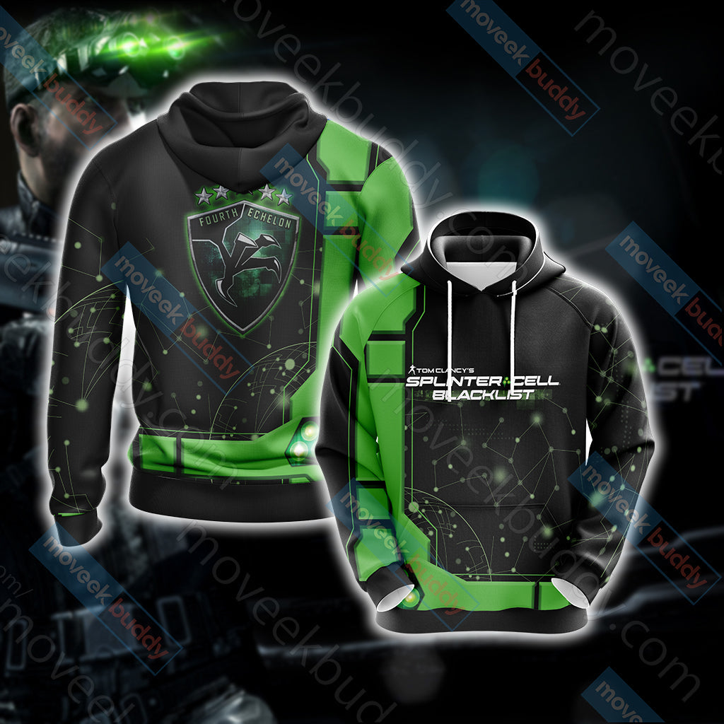 Tom Clancy's Splinter Cell Unisex 3D T-shirt Hoodie S