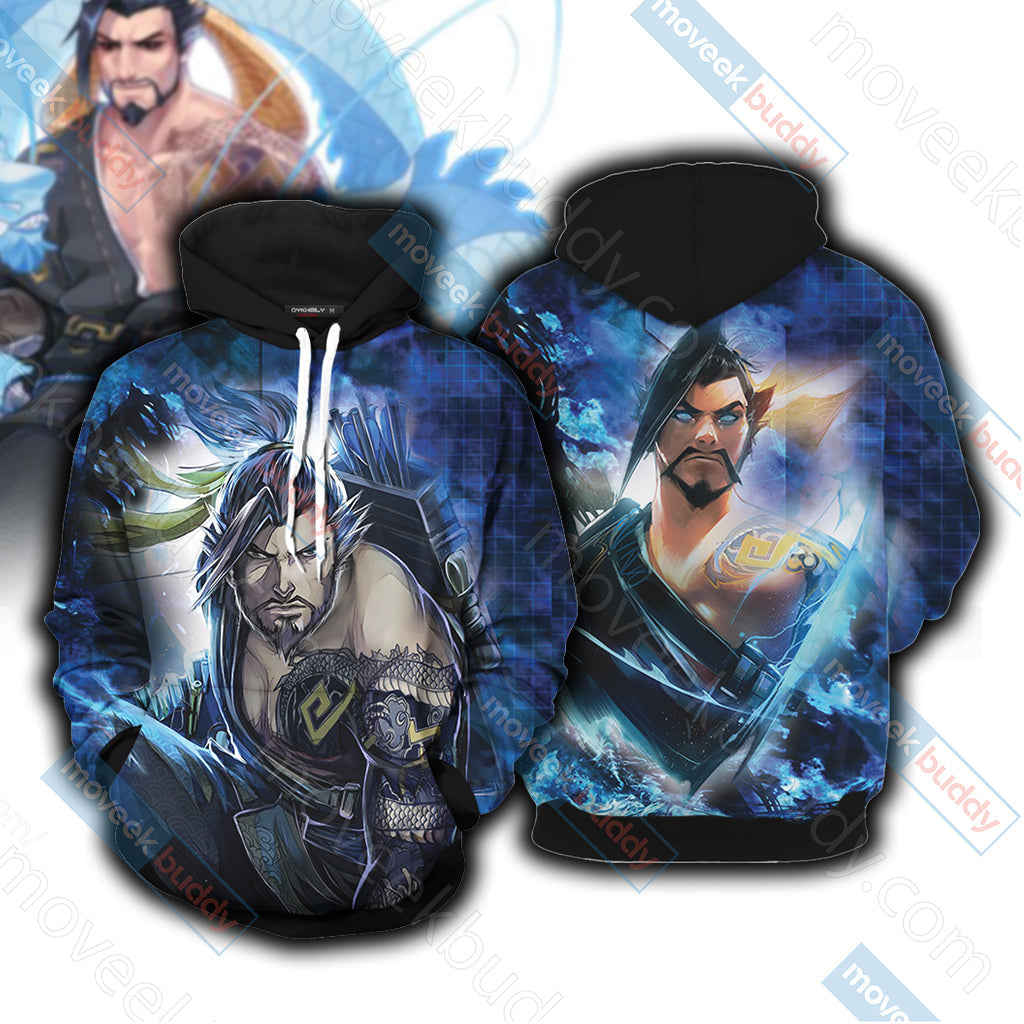 Overwatch - Hanzo New Version Unisex 3D T-shirt Hoodie S