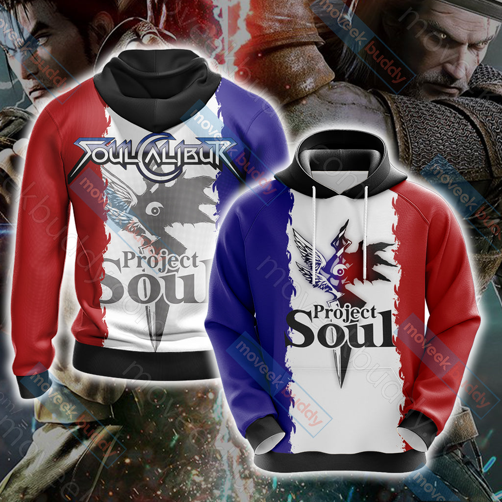 Soul Calibur - Project Soul Unisex 3D T-shirt Hoodie S