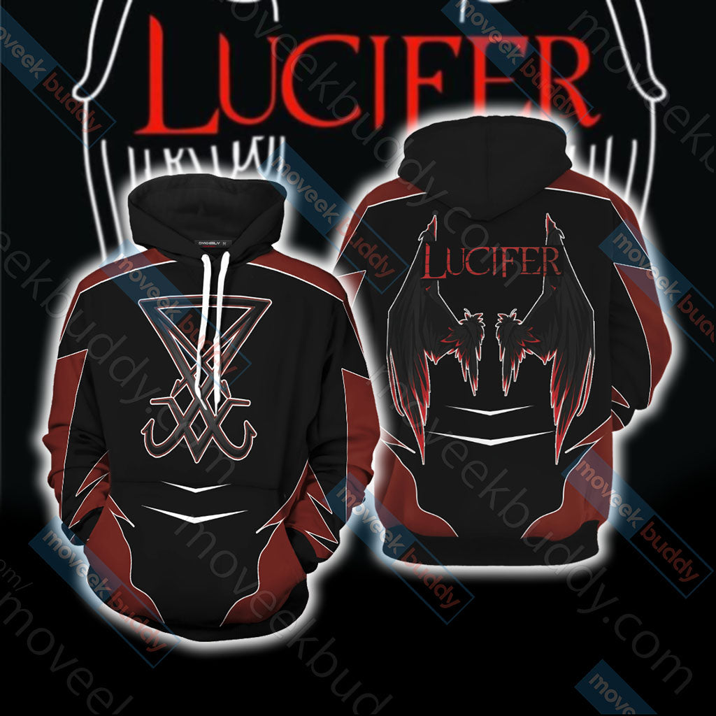 Lucifer New Unisex 3D T-shirt Hoodie S