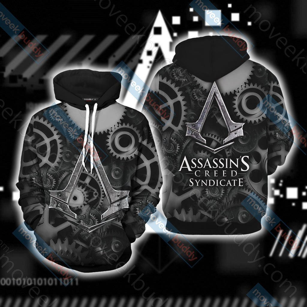 Assassin's Creed Syndicate New Style Unisex 3D T-shirt Hoodie S