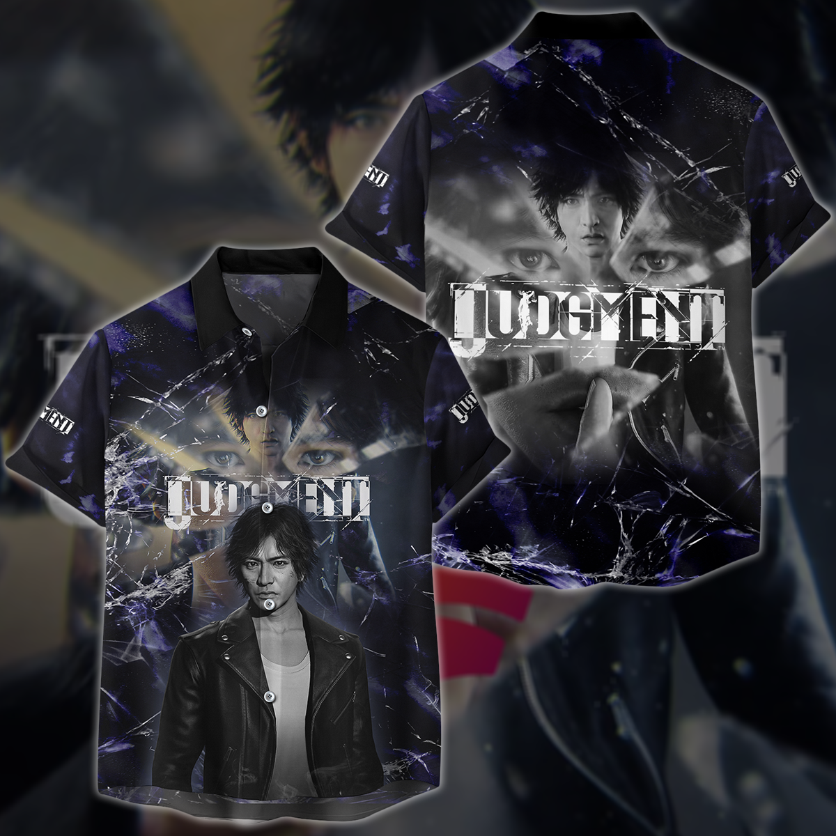 Judgment Video Game 3D All Over Printed T-shirt Tank Top Zip Hoodie Pullover Hoodie Hawaiian Shirt Beach Shorts Jogger Hawaiian Shirt S