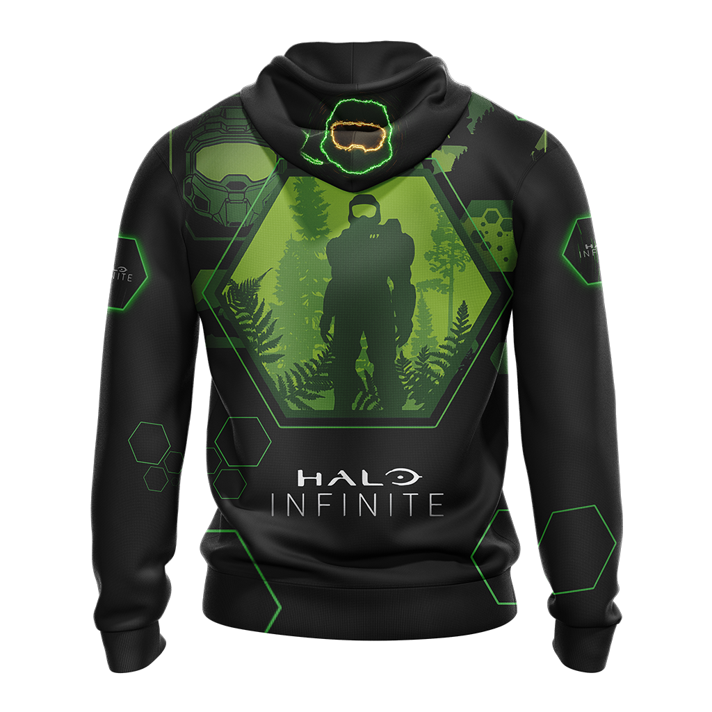 Halo Infinite Unisex 3D T-shirt Zip Hoodie Pullover Hoodie