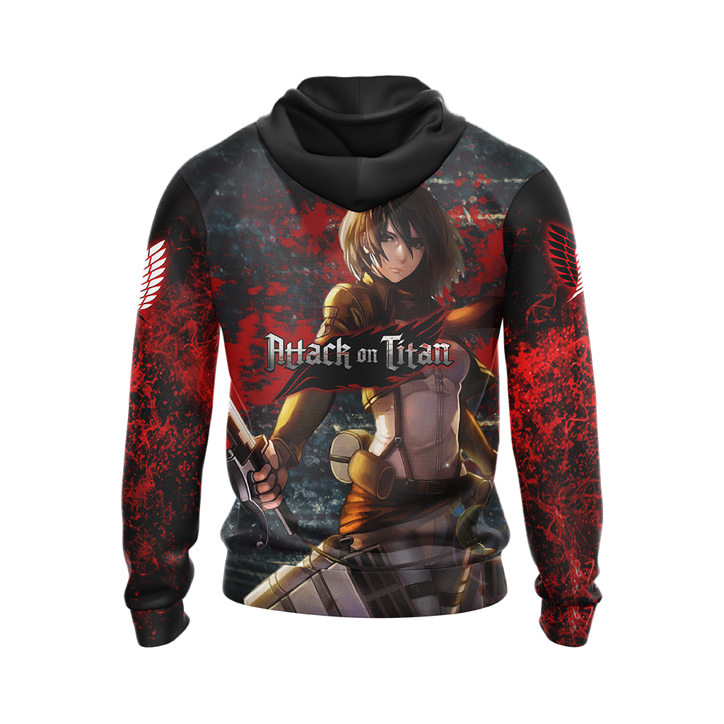 Attack on Titan - Mikasa Ackerman New Unisex 3D T-shirt