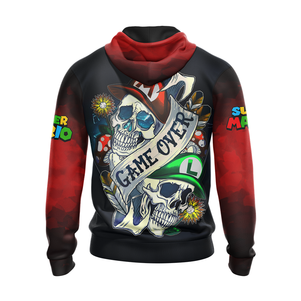 Mario Skull Unisex 3D T-shirt