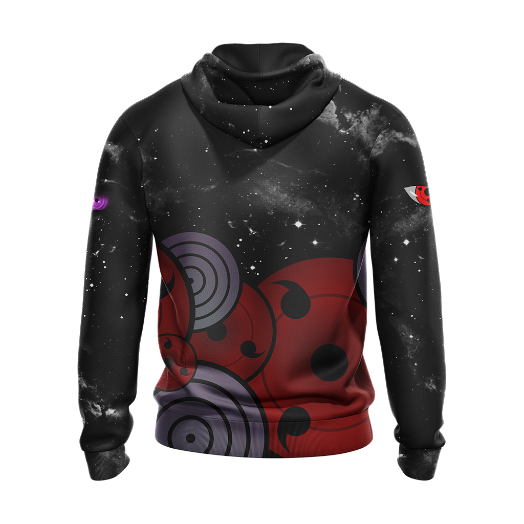 Naruto - Sharingan And Rinnegan Eyes Unisex 3D T-shirt