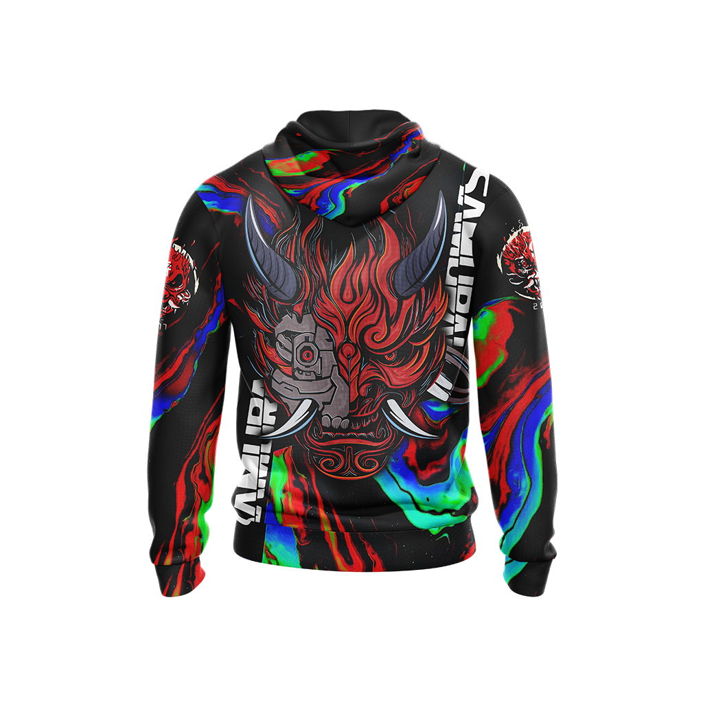 Cyberpunk 2077 - Samurai logo Unisex 3D T-shirt