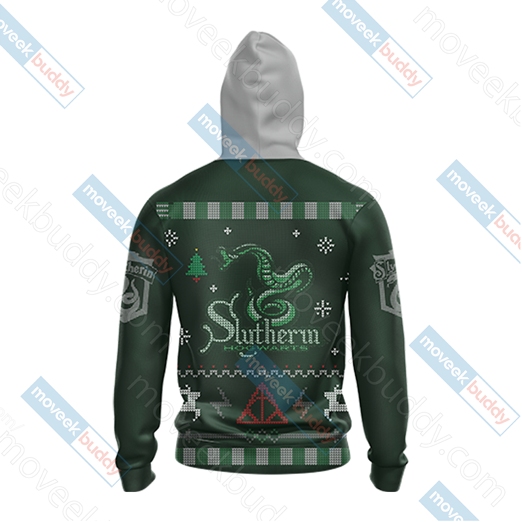 Harry Potter - Cunning Like A Slytherin Winter Style Unisex 3D T-shirt