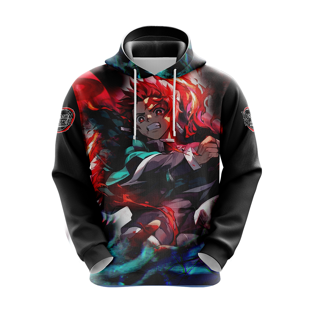 Demon Slayer Kamado Tanjiro Unisex 3D T-shirt Zip Hoodie Pullover Hoodie