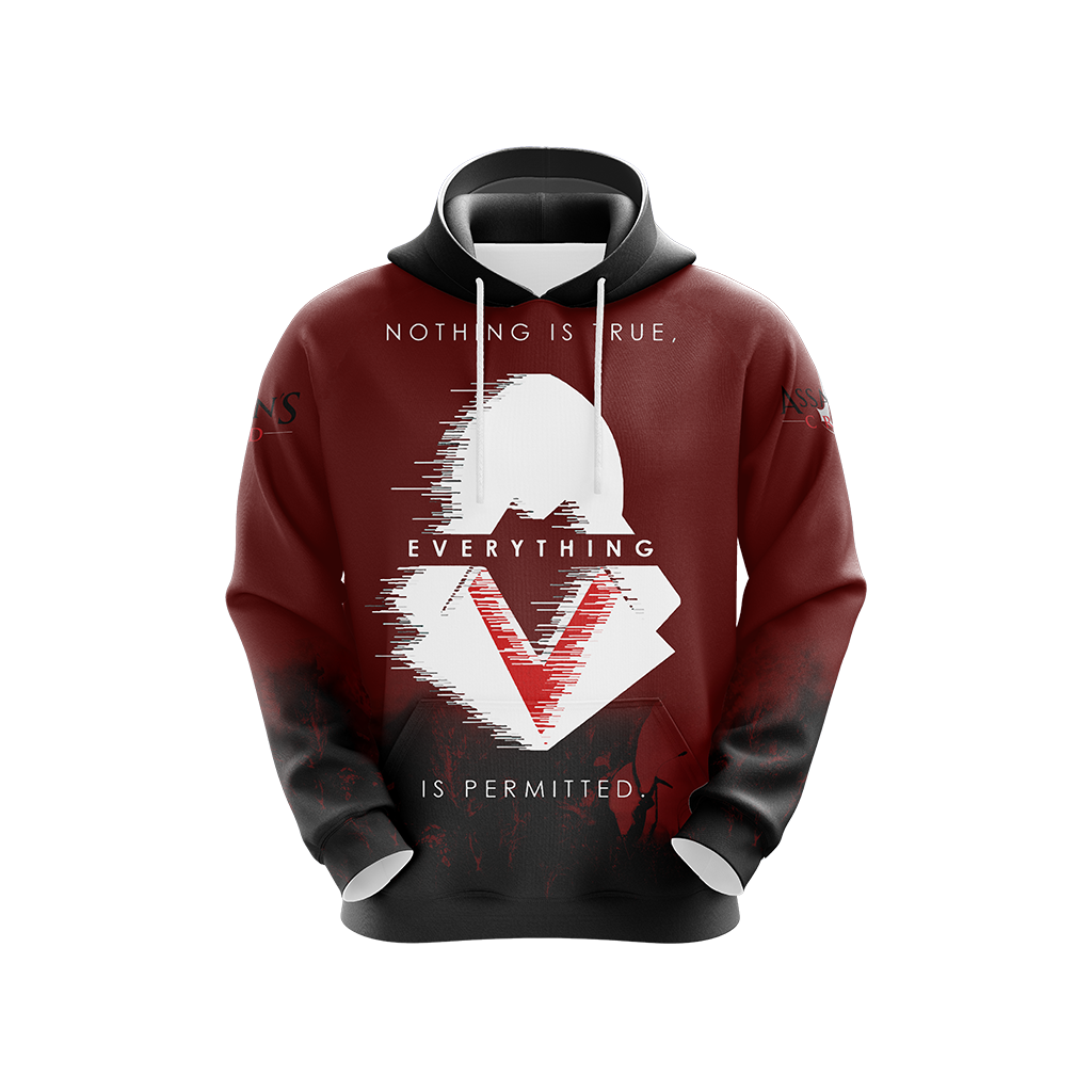 Assassin's Creed - Nothing Is True Everything Is Permitted Unisex 3D T-shirt