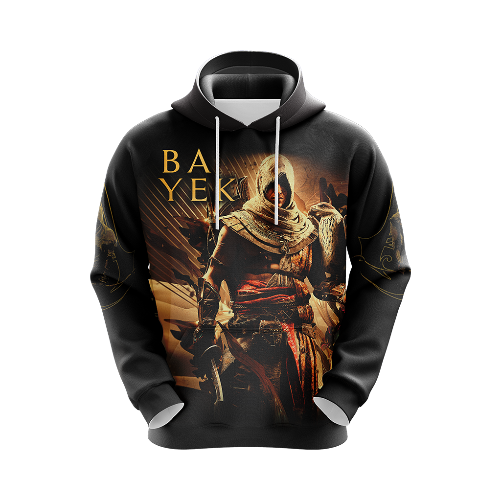 Assassin’s Creed Origins Logo with Bayek Unisex 3D T-shirt
