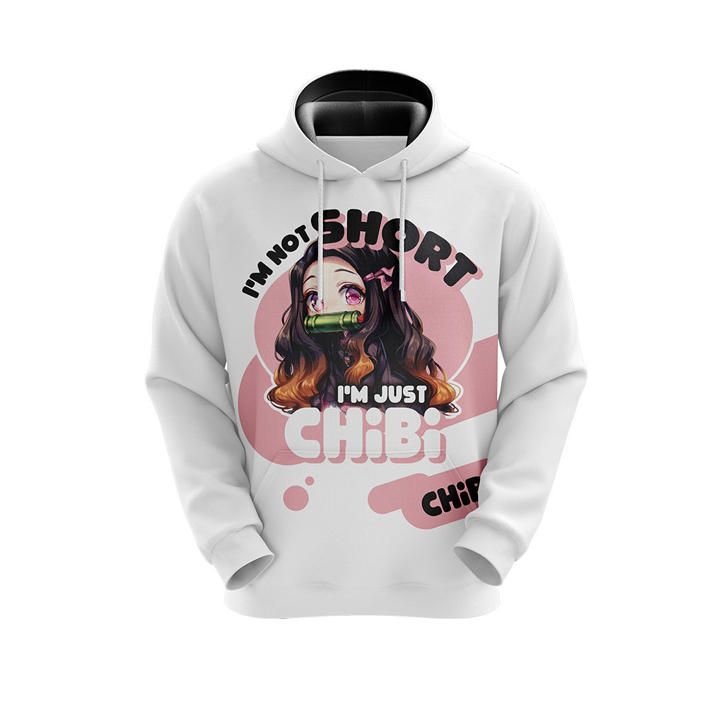 I'm not short I'm just Chibi T-shirt Zip Hoodie Pullover Hoodie