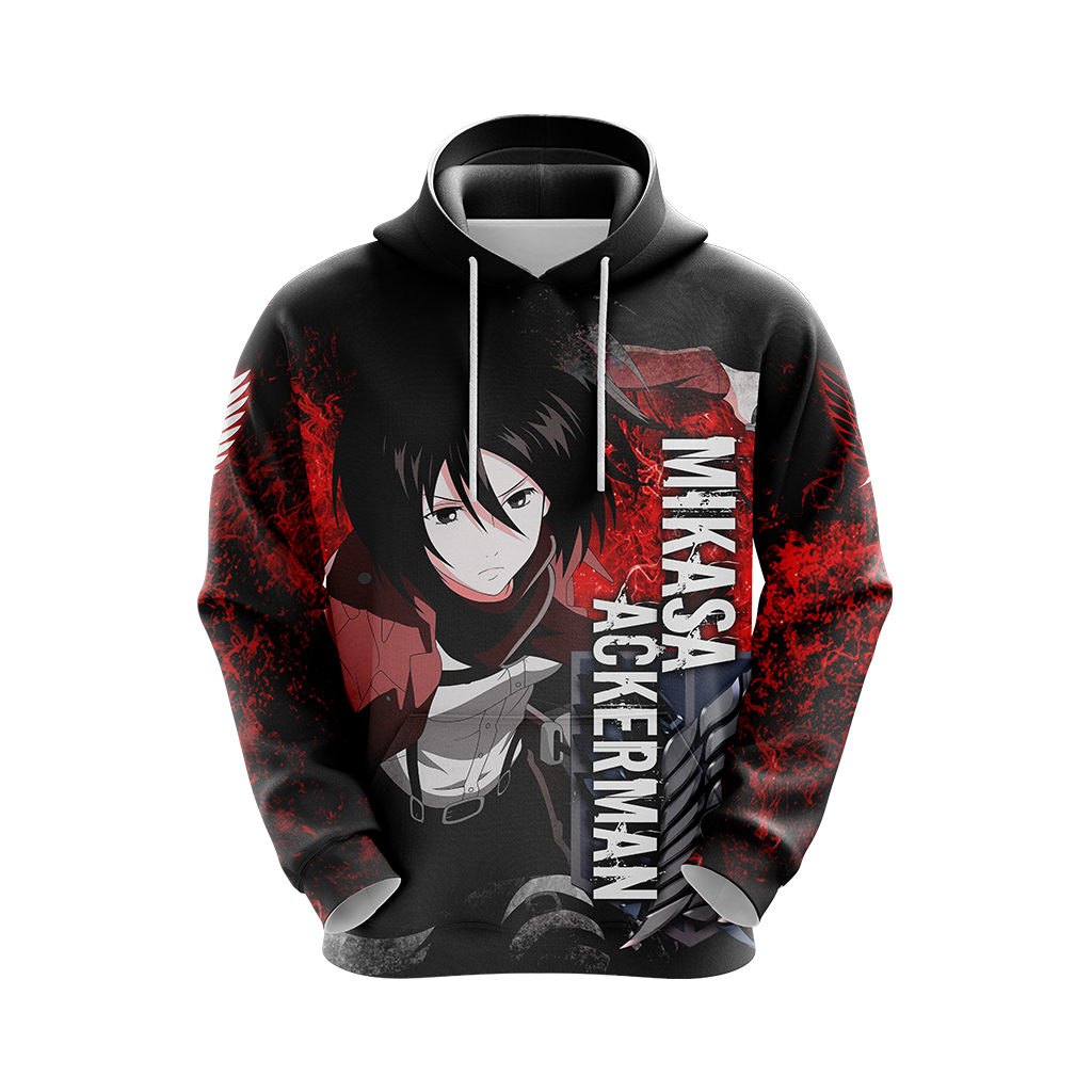Attack on Titan - Mikasa Ackerman New Unisex 3D T-shirt