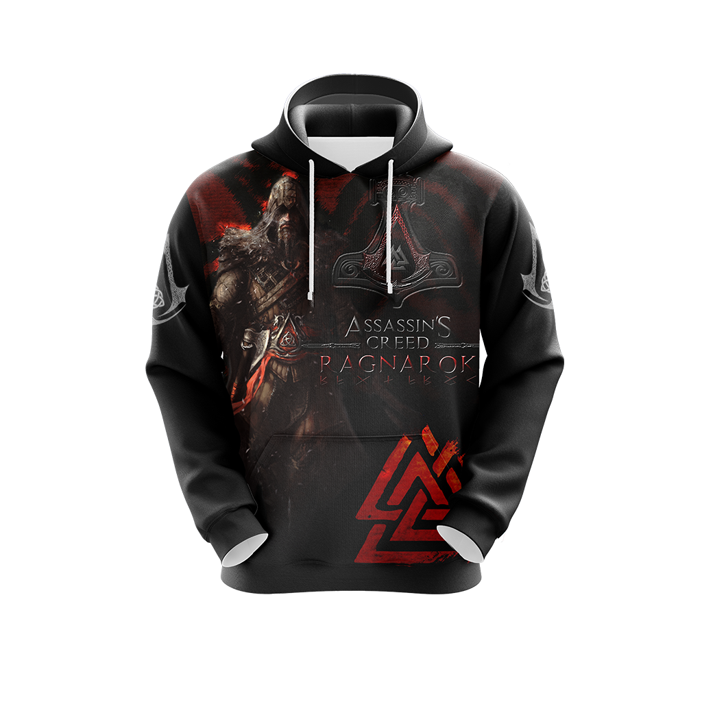 Assassin's Creed Ragnarok Unisex 3D T-shirt Zip Hoodie Pullover Hoodie