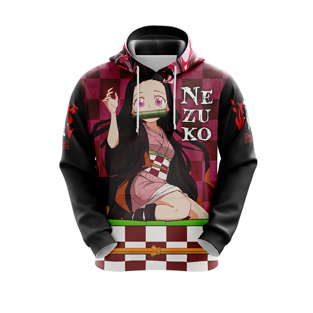 Demon Slayer Kamado Nezuko Unisex 3D T-shirt Zip Hoodie Pullover Hoodie