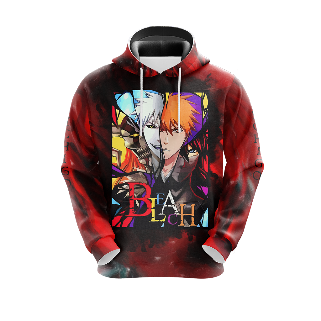 Bleach Kurosaki Ichigo Unisex 3D T-shirt Zip Hoodie Pullover Hoodie