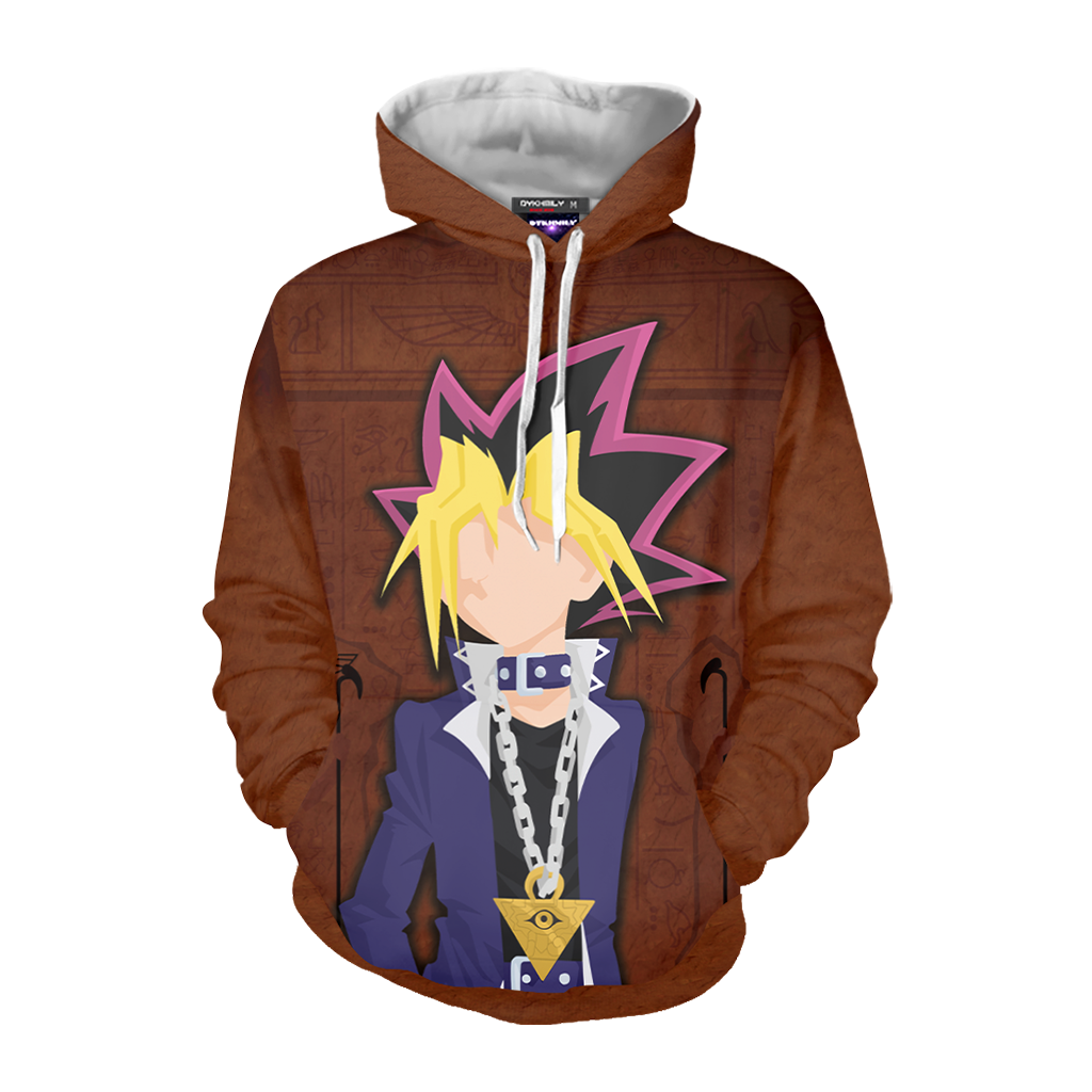 Yu-Gi-Oh! Yugi Muto And Slifer The Sky Dragon 3D T-shirt