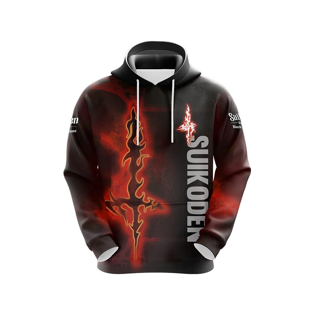 Suikoden Black Sword Rune Unisex 3D T-shirt