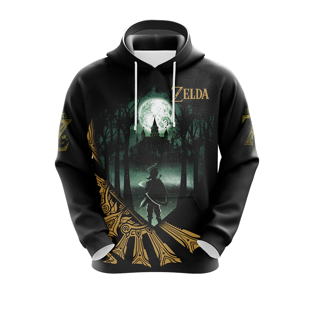 The Legend Of Zelda Unisex 3D T-shirt Zip Hoodie