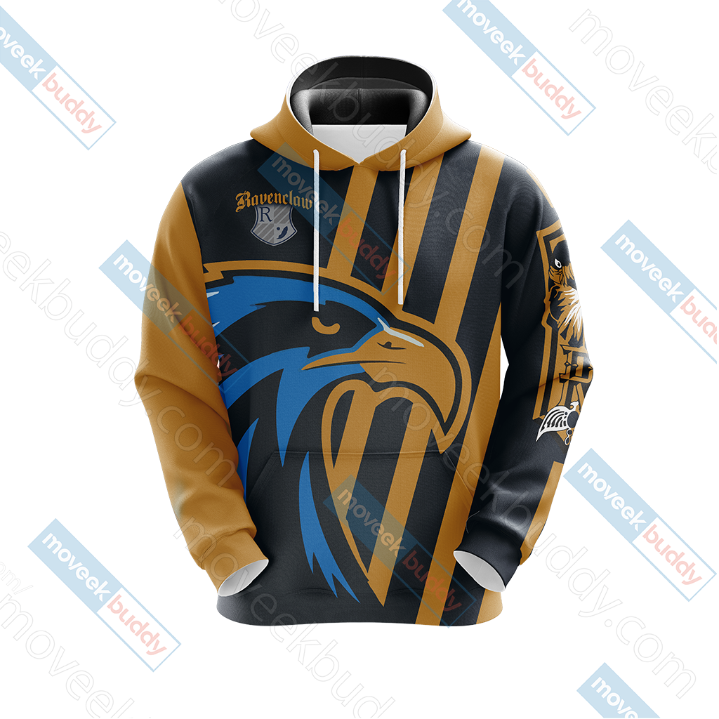 Ravenclaw Eagles Quidditch Team Harry Potter Unisex 3D T-shirt