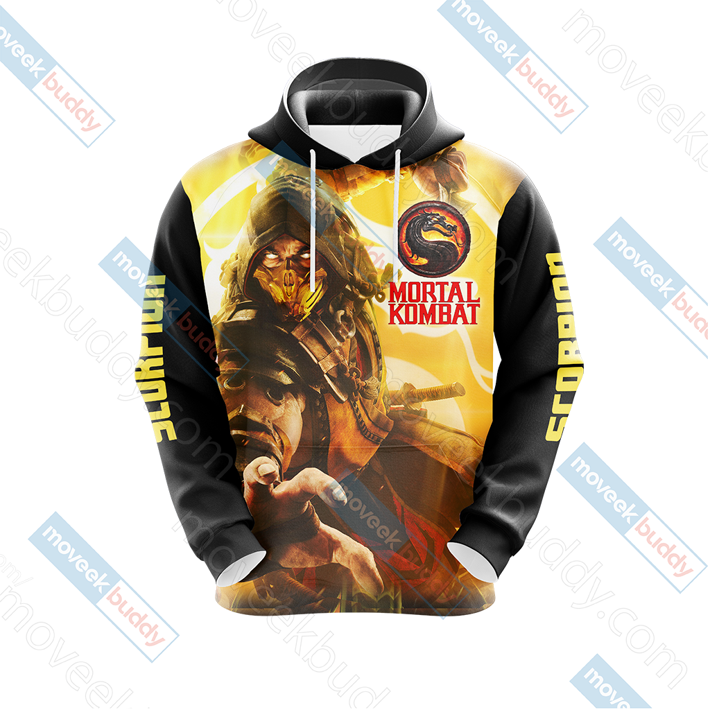 Mortal Kombat - Scorpion New Style Unisex 3D T-shirt