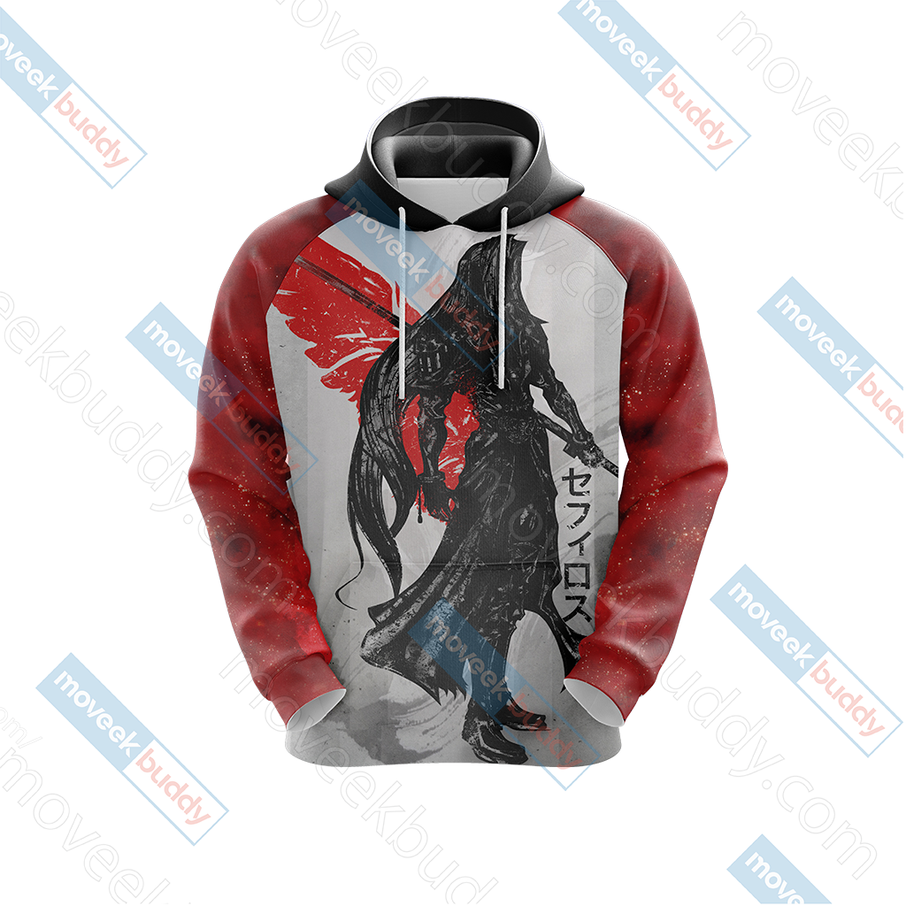 Final Fantasty - Crimson Sephiroth Unisex 3D T-shirt