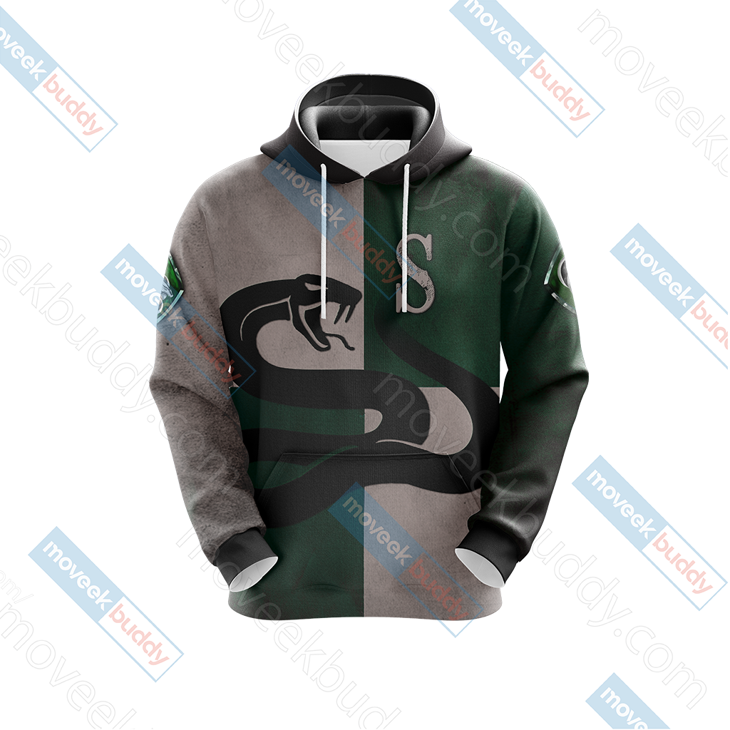 Slytherin Serpent Harry Potter New Look Unisex 3D T-shirt