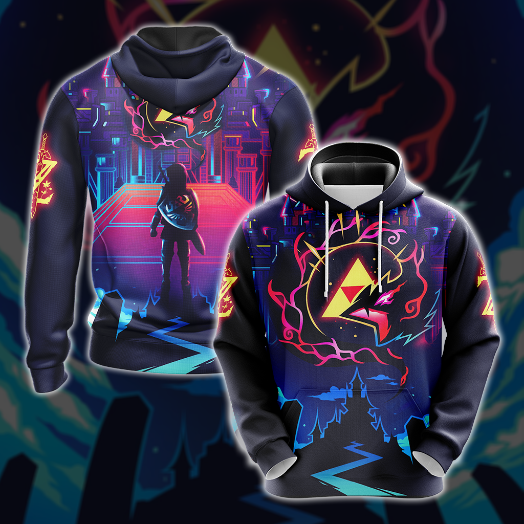 The Legend Of Zelda Unisex 3D T-shirt Zip Hoodie Pullover Hoodie Hoodie S