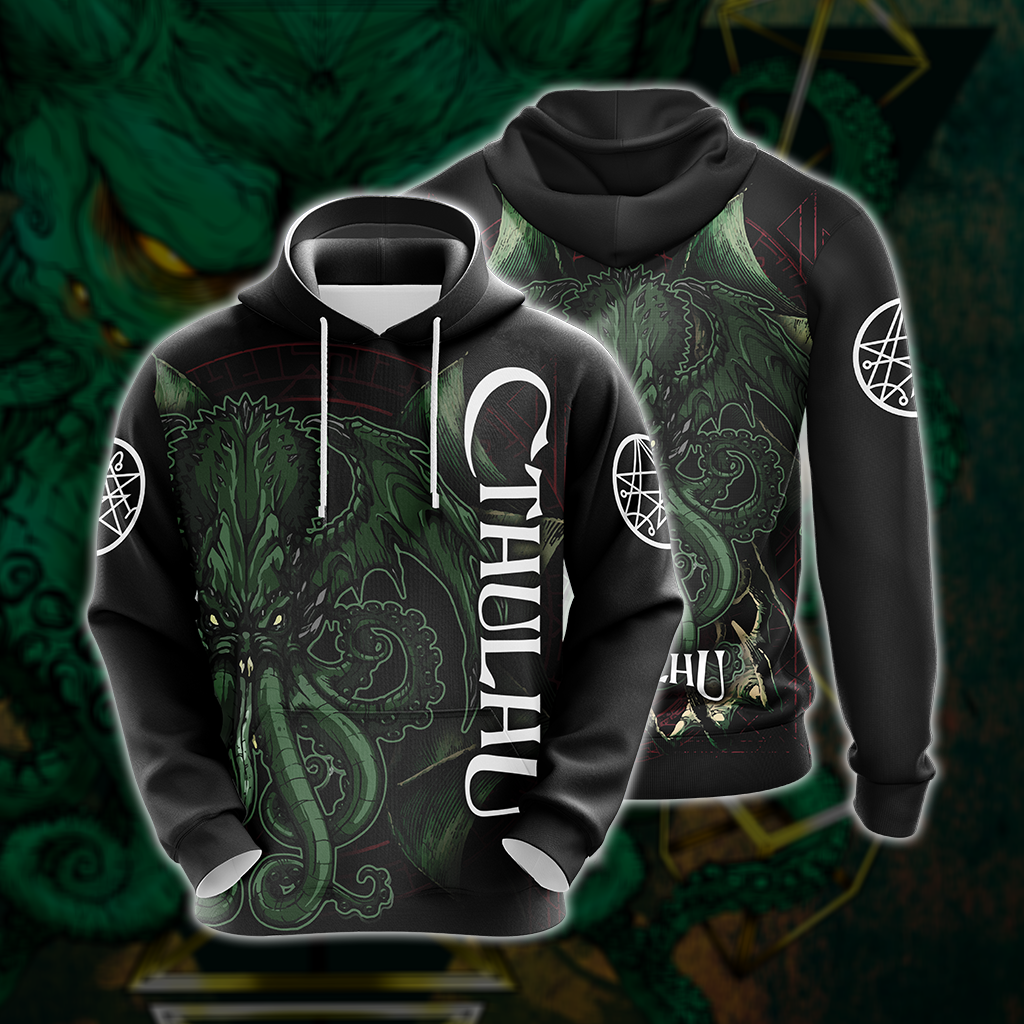 Cthulhu Unisex 3D T-shirt Hoodie S