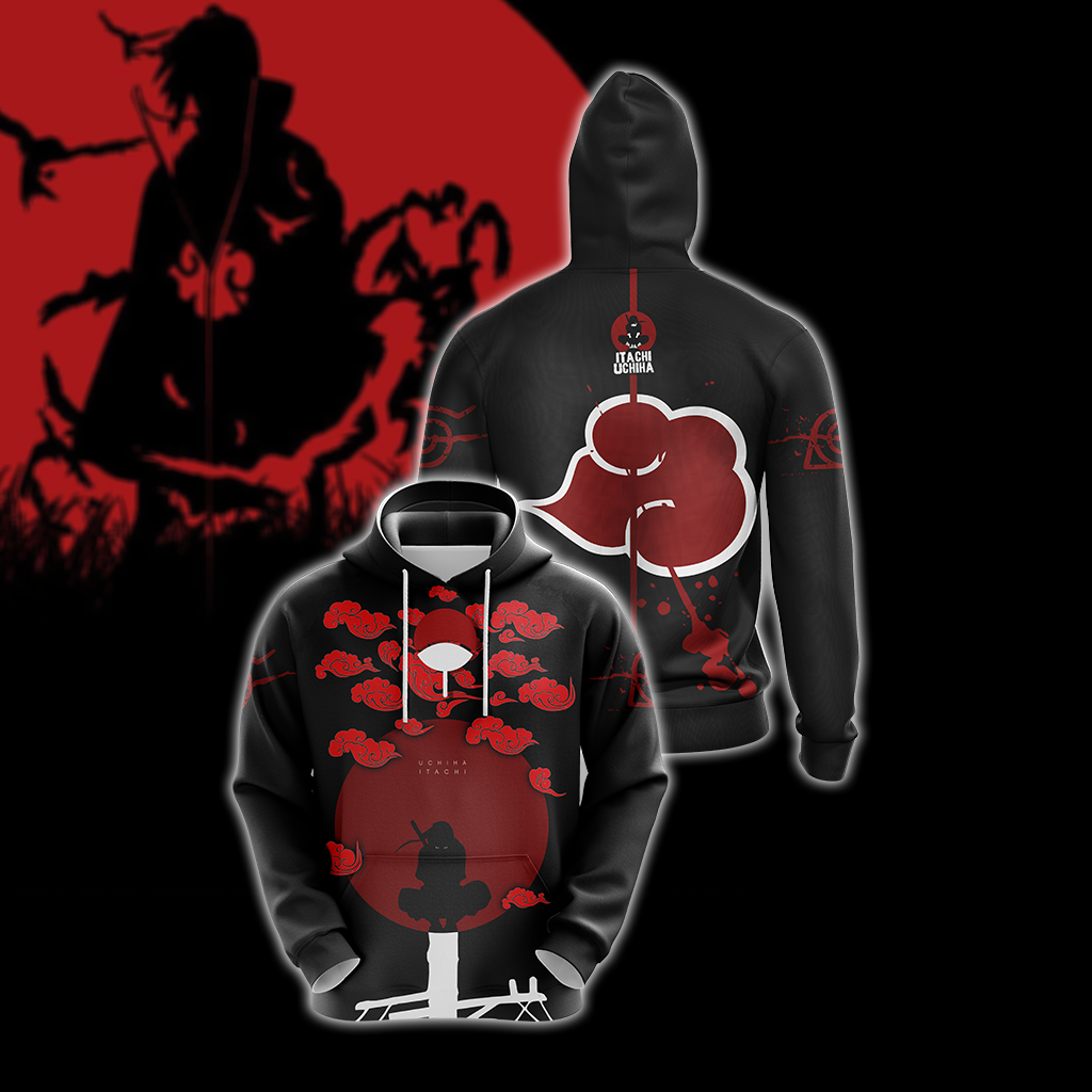 Naruto - Uchiha Itachi New Unisex 3D T-shirt Hoodie S