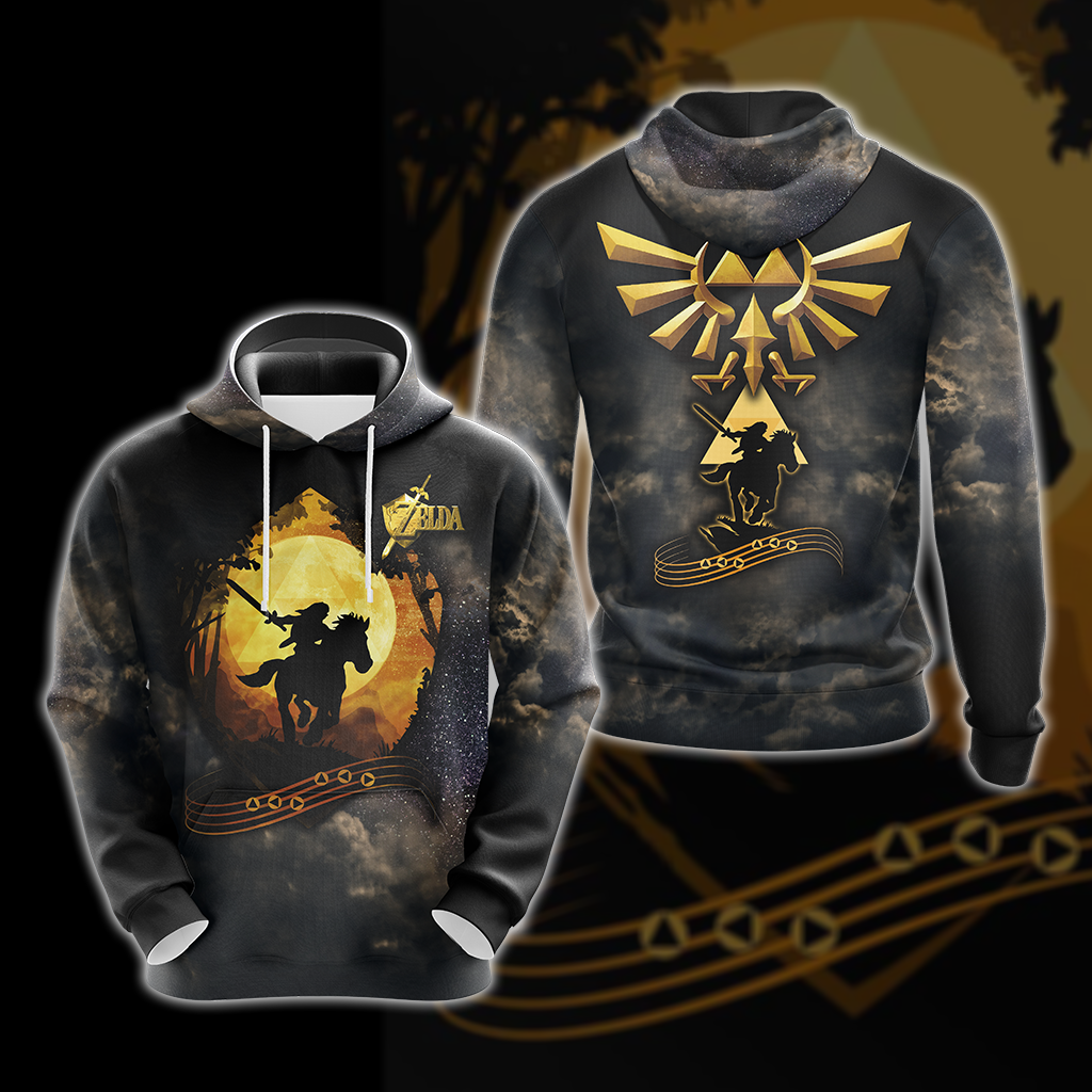 The Legend Of Zelda T-shirt Zip Hoodie Pullover Hoodie Hoodie S