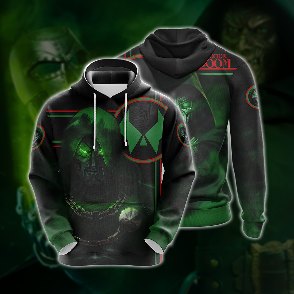 Doctor Doom Unisex 3D T-shirt Hoodie S