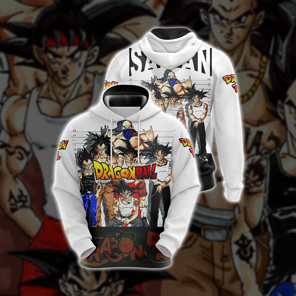 Dragon Ball - Saiyan Gang Unisex 3D T-shirt