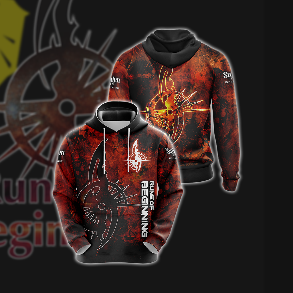 Suikoden 2 - Rune of Beginning Unisex 3D T-shirt Hoodie S