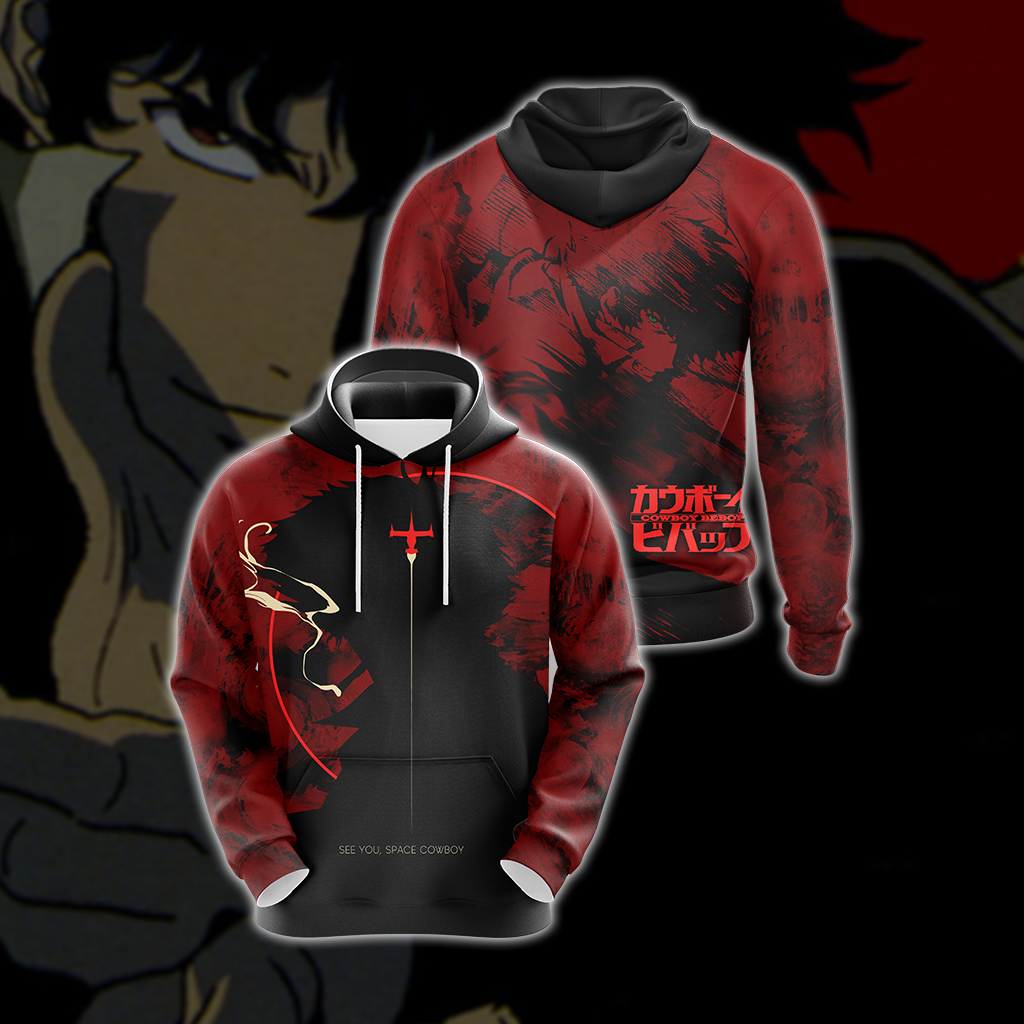 Cowboy Bebop - Spike Unisex 3D T-shirt Hoodie S