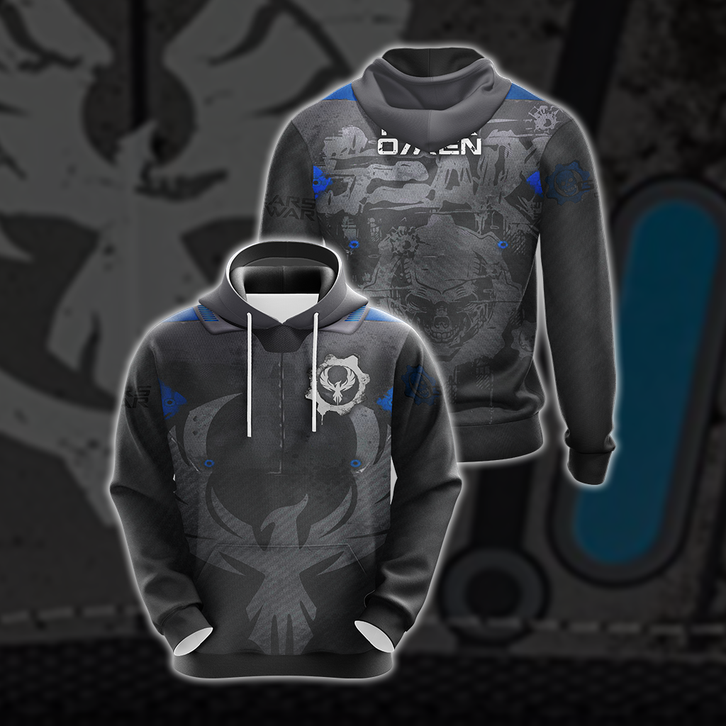 Gears of War - Phoenix Omen Unisex 3D T-shirt Hoodie S