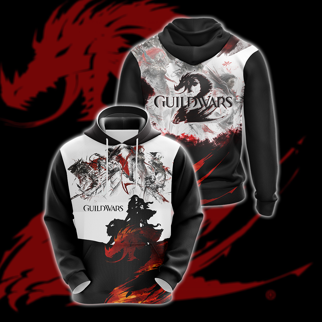 Guild Wars New Style Unisex 3D T-shirt Hoodie S
