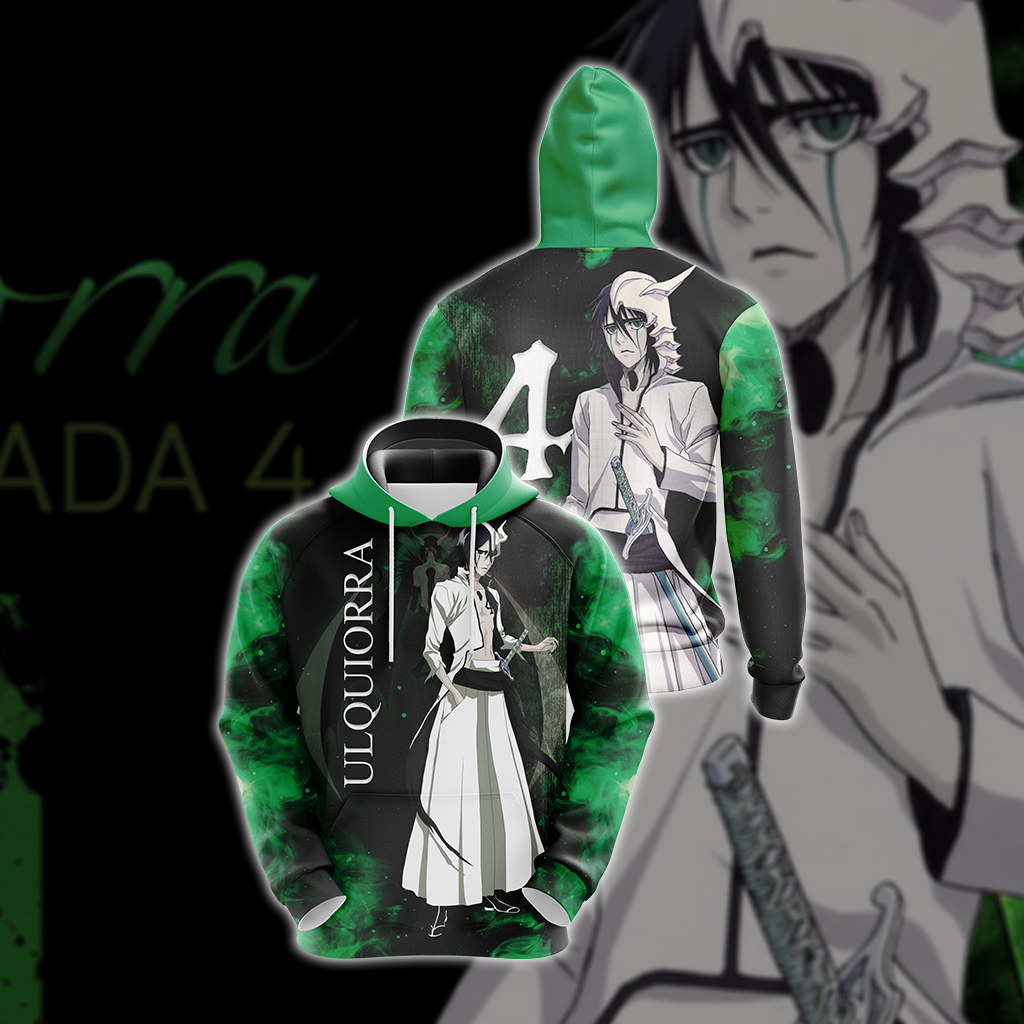 Bleach - Ulquiorra New Look Unisex 3D T-shirt Hoodie S