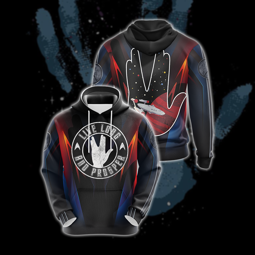 Star Trek - Forever USA Unisex 3D T-shirt Hoodie S