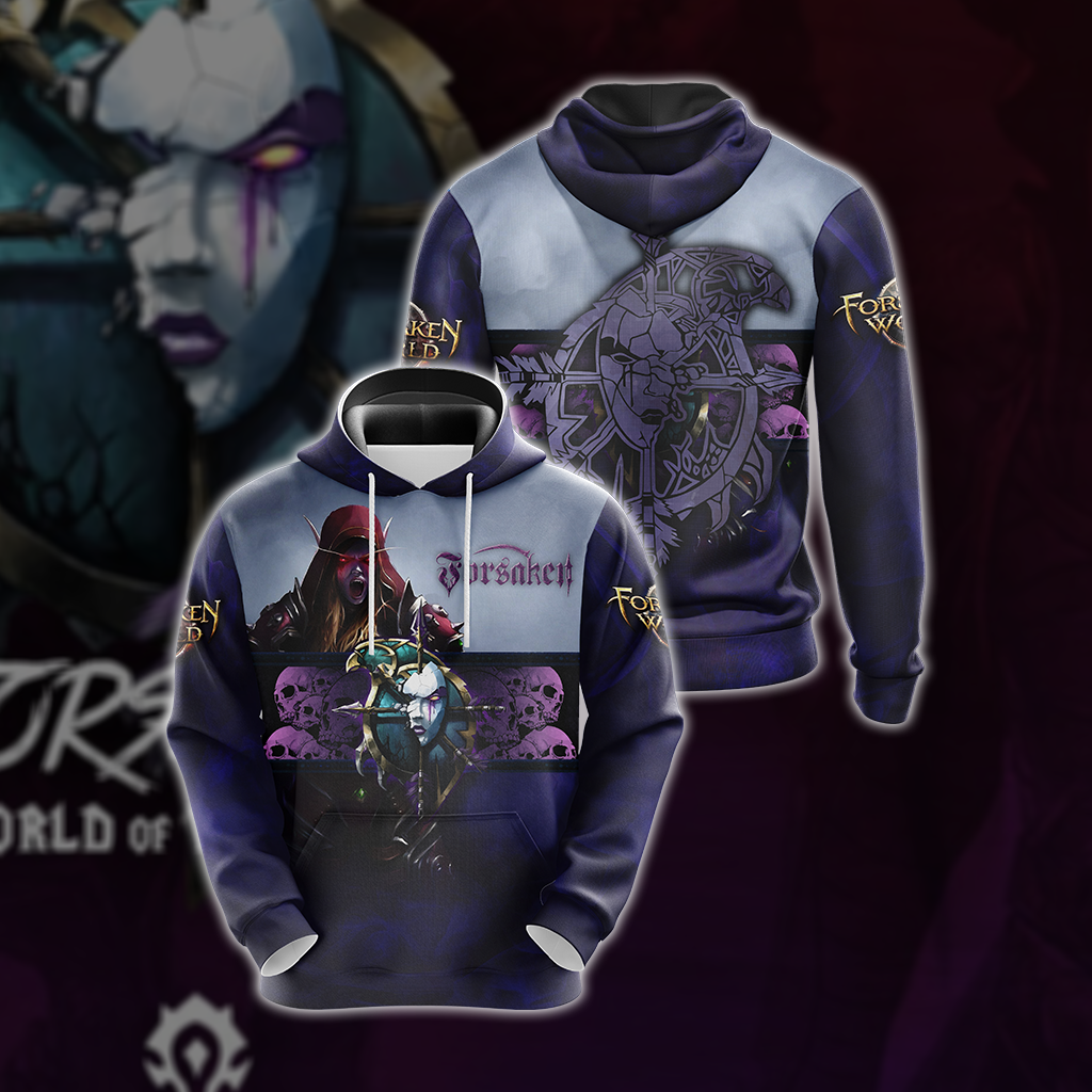 World Of Warcraft - Forsaken Unisex 3D T-shirt Hoodie S