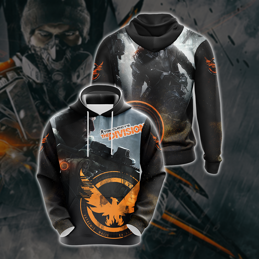 Tom Clancy's The Division New Style Unisex 3D T-shirt Hoodie S