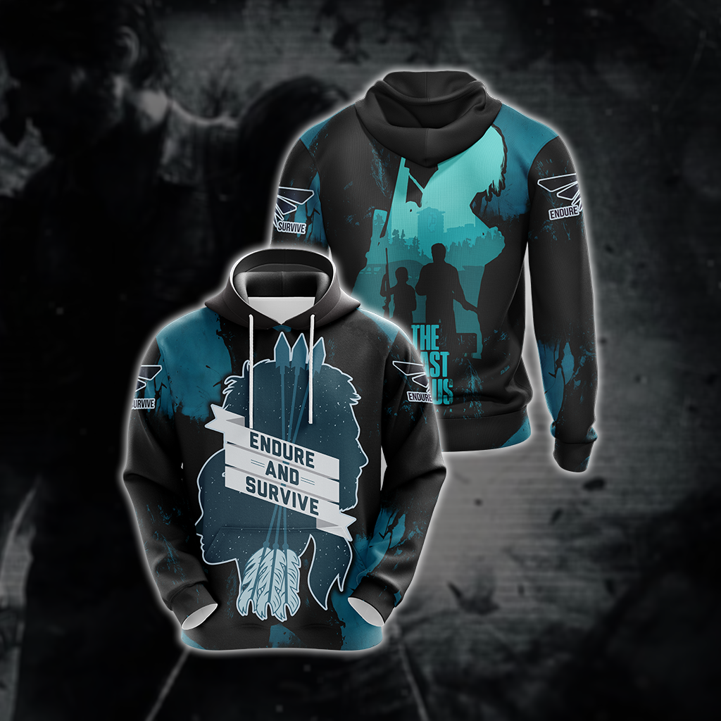 The last of Us - Endure and Survive Unisex 3D T-shirt T-shirt 4XL
