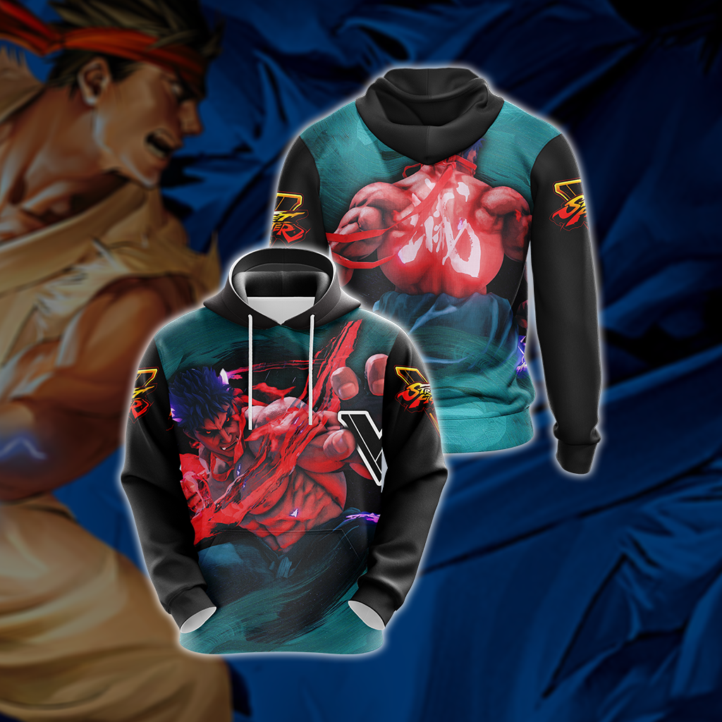 Street Fighter V Unisex 3D T-shirt Hoodie S
