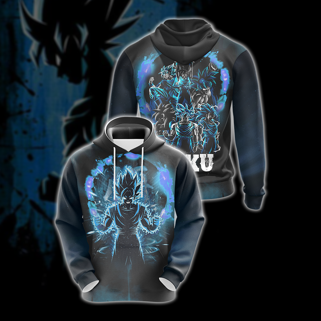 Dragon Ball - Goku New Style Unisex Zip Up Hoodie Hoodie S